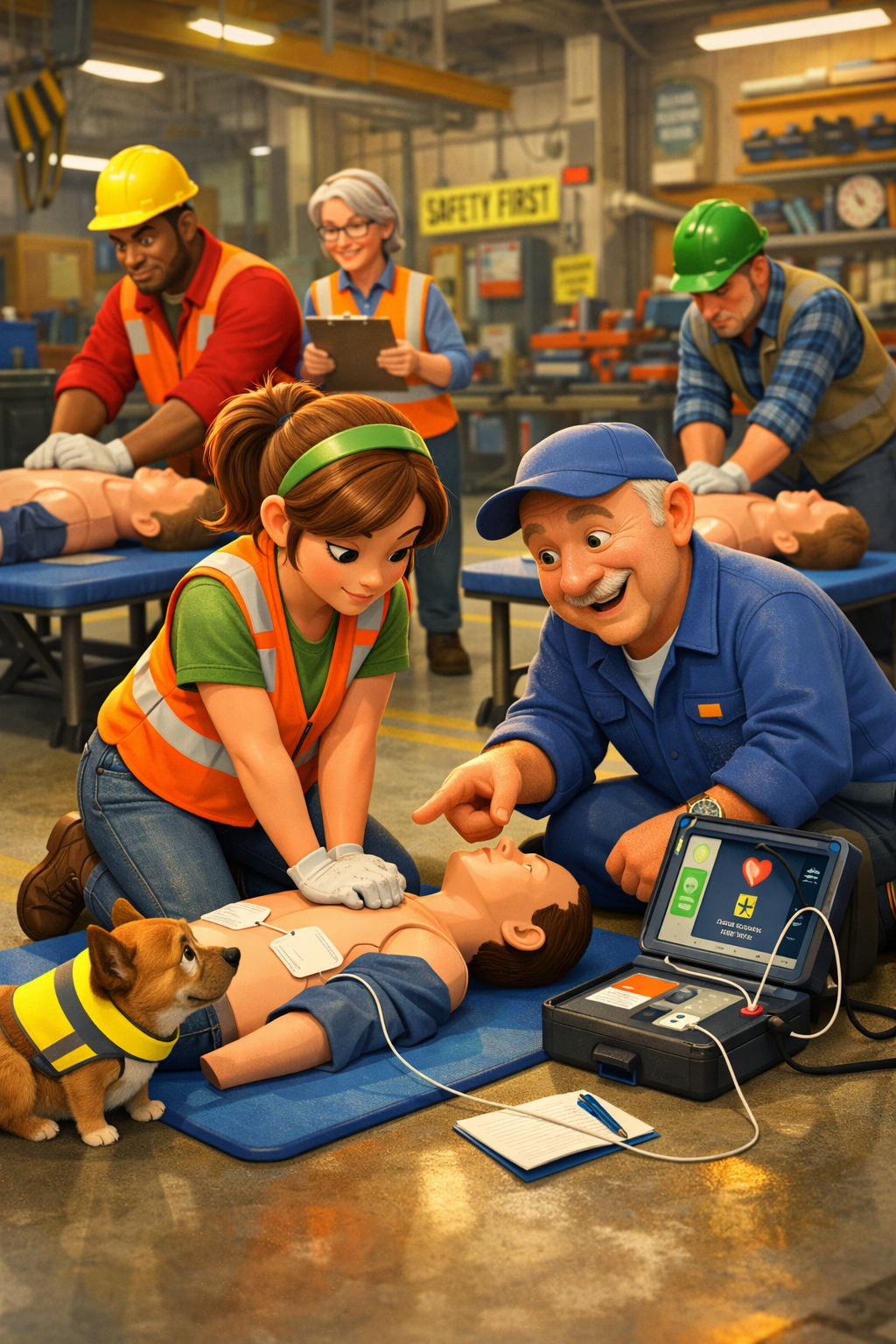 CPR OSHA factory
